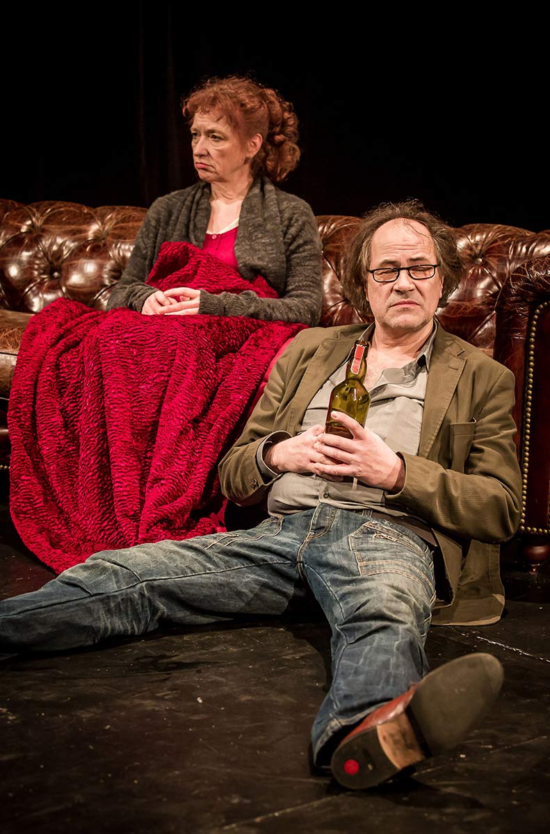 Aufnahme vom Theaterstück Der letzte Vorhang unter der Regie von Werner Müller
