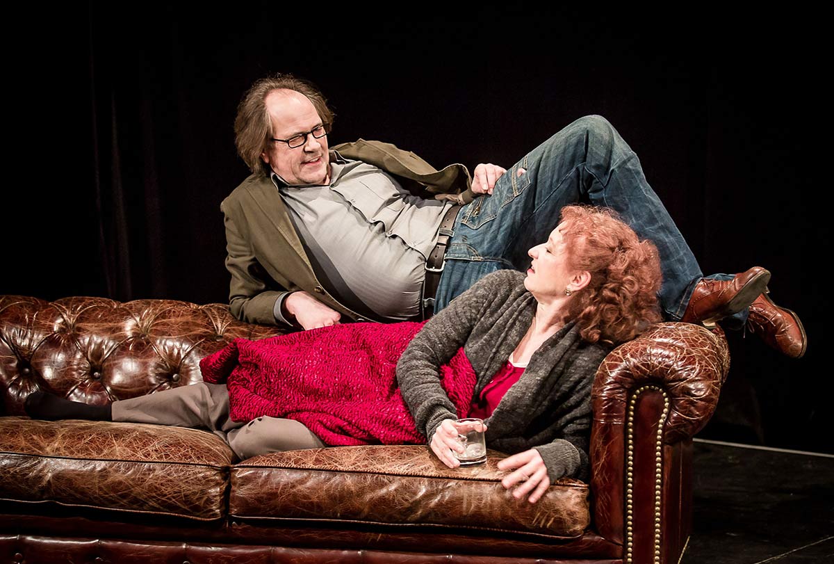 Aufnahme vom Theaterstück Der letzte Vorhang unter der Regie von Werner Müller