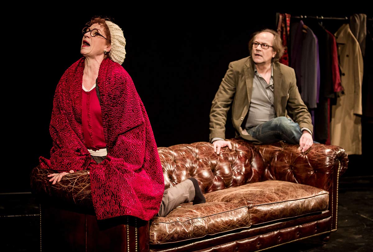 Aufnahme vom Theaterstück Der letzte Vorhang unter der Regie von Werner Müller