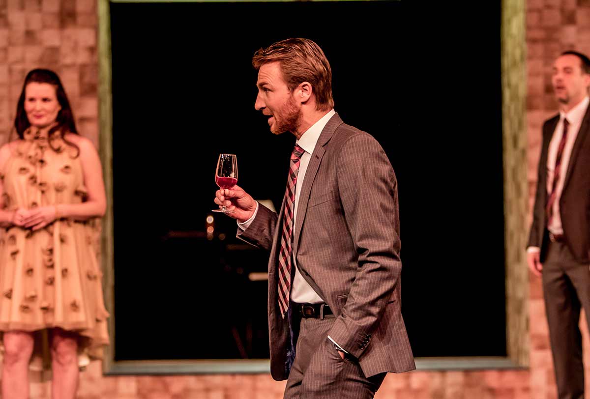 Aufnahme vom Theaterstück Die kleinen Füchse unter der Regie von Werner Müller